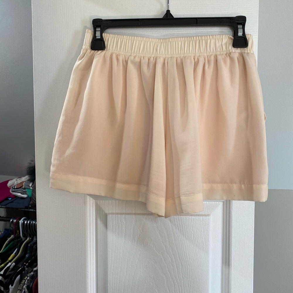 Polyester dress shorts